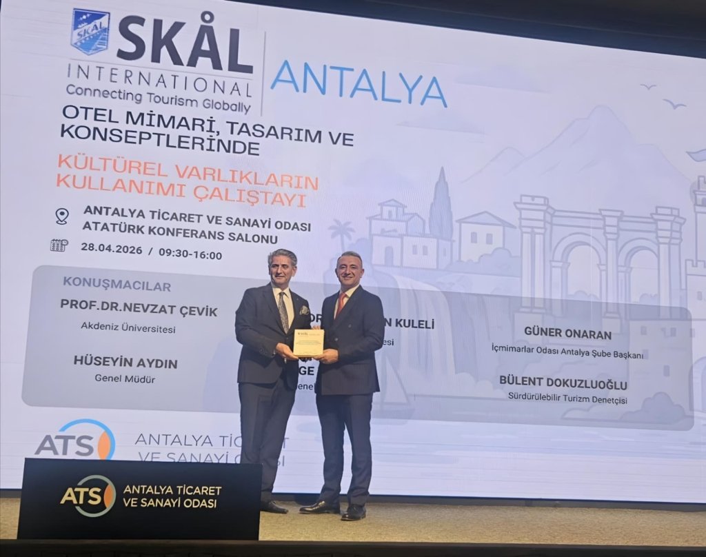 28 Nisan Dünya SKÅL gününde Antalya Ticaret Odası'nda anlamlı bir çalıştay düzenlendi.